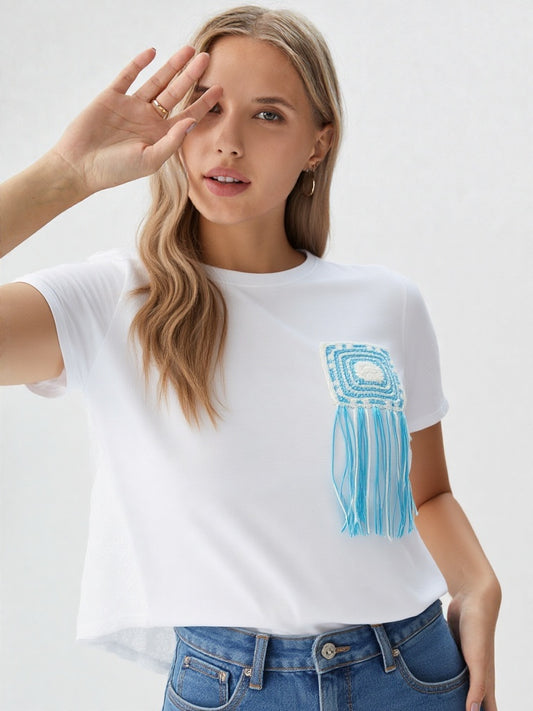 Camiseta croché