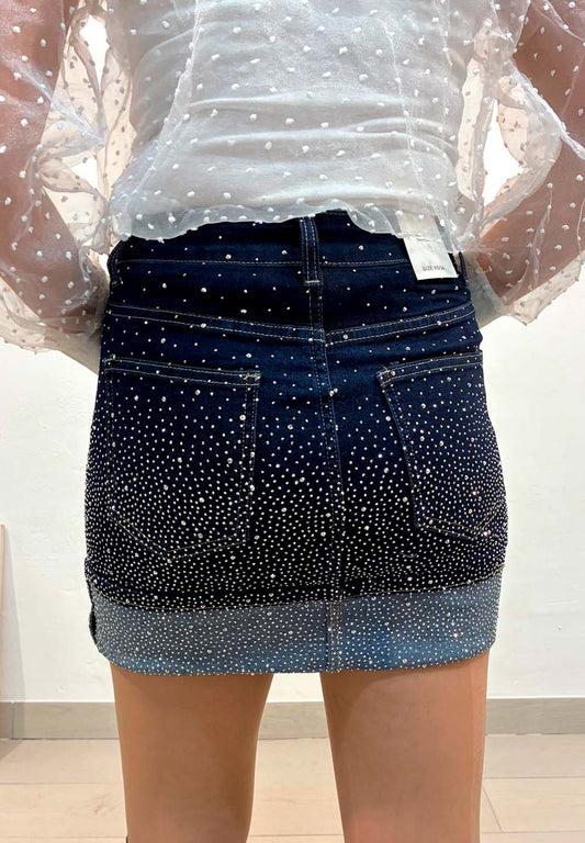 Falda Vaquera Brillos