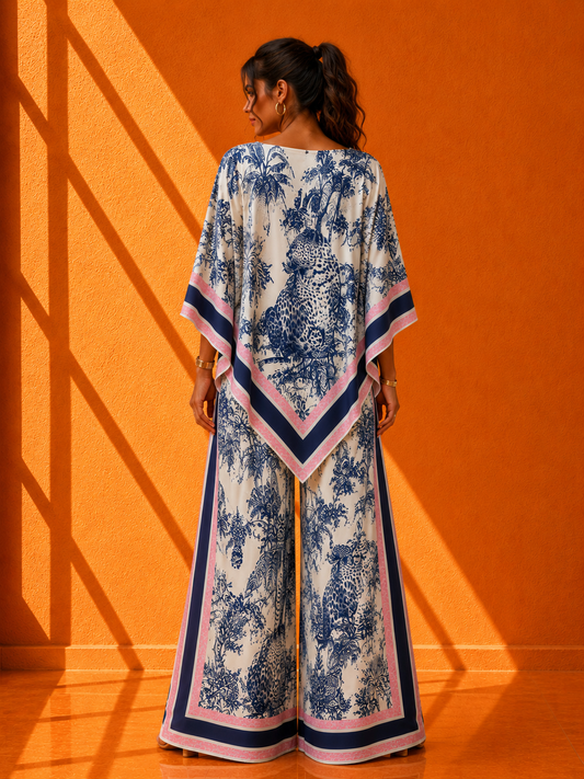 Conjunto Safari Chic Palazzo