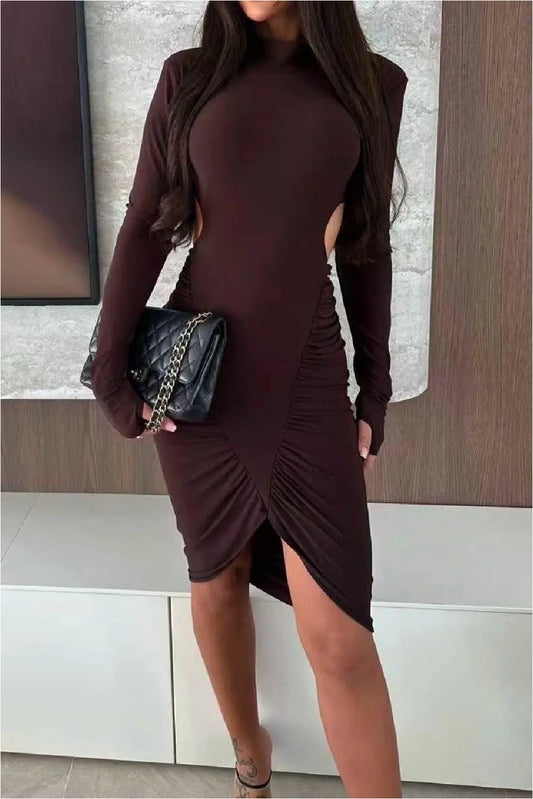 Vestido espalda descubierta