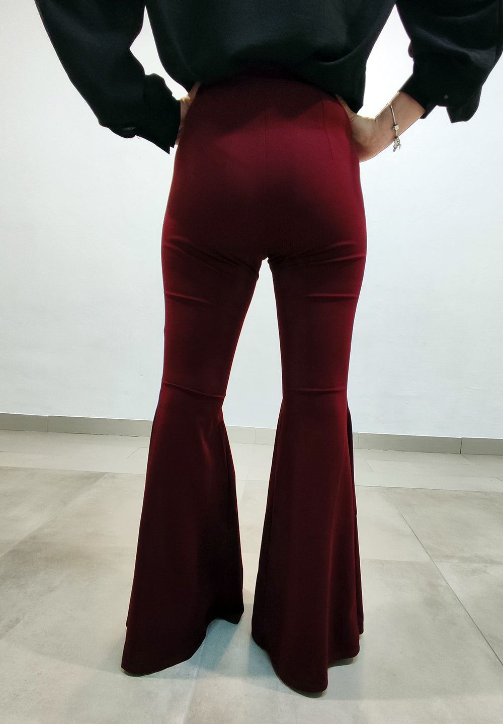 Pantalones de campana