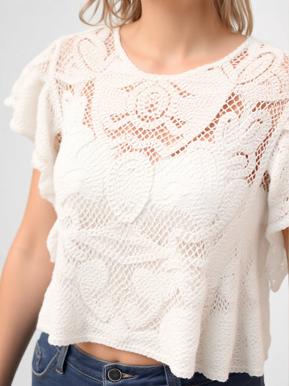 Blusa Croché Boho – Ligera, Femenina y con Encanto