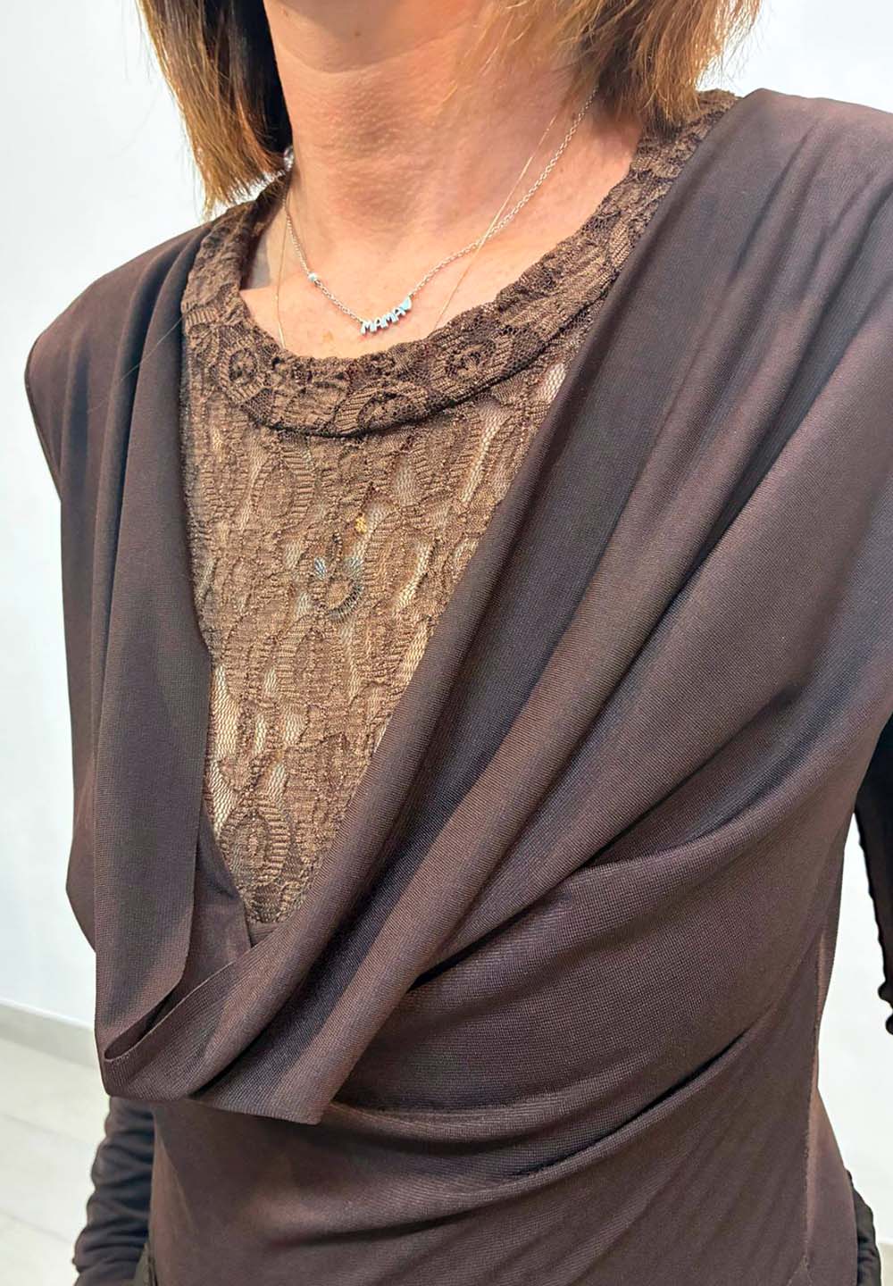 Body cascada con encaje