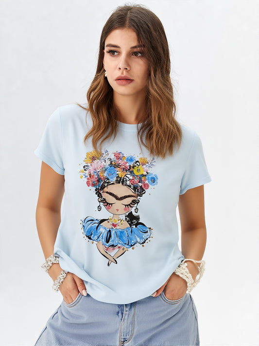 Camiseta Frida Bloom