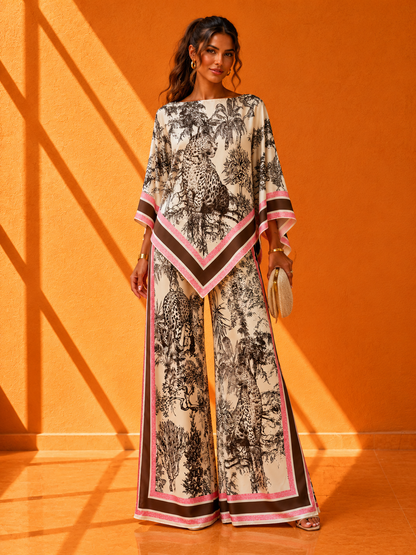 Conjunto Safari Chic Palazzo