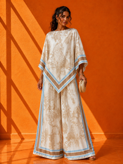 Conjunto Safari Chic Palazzo