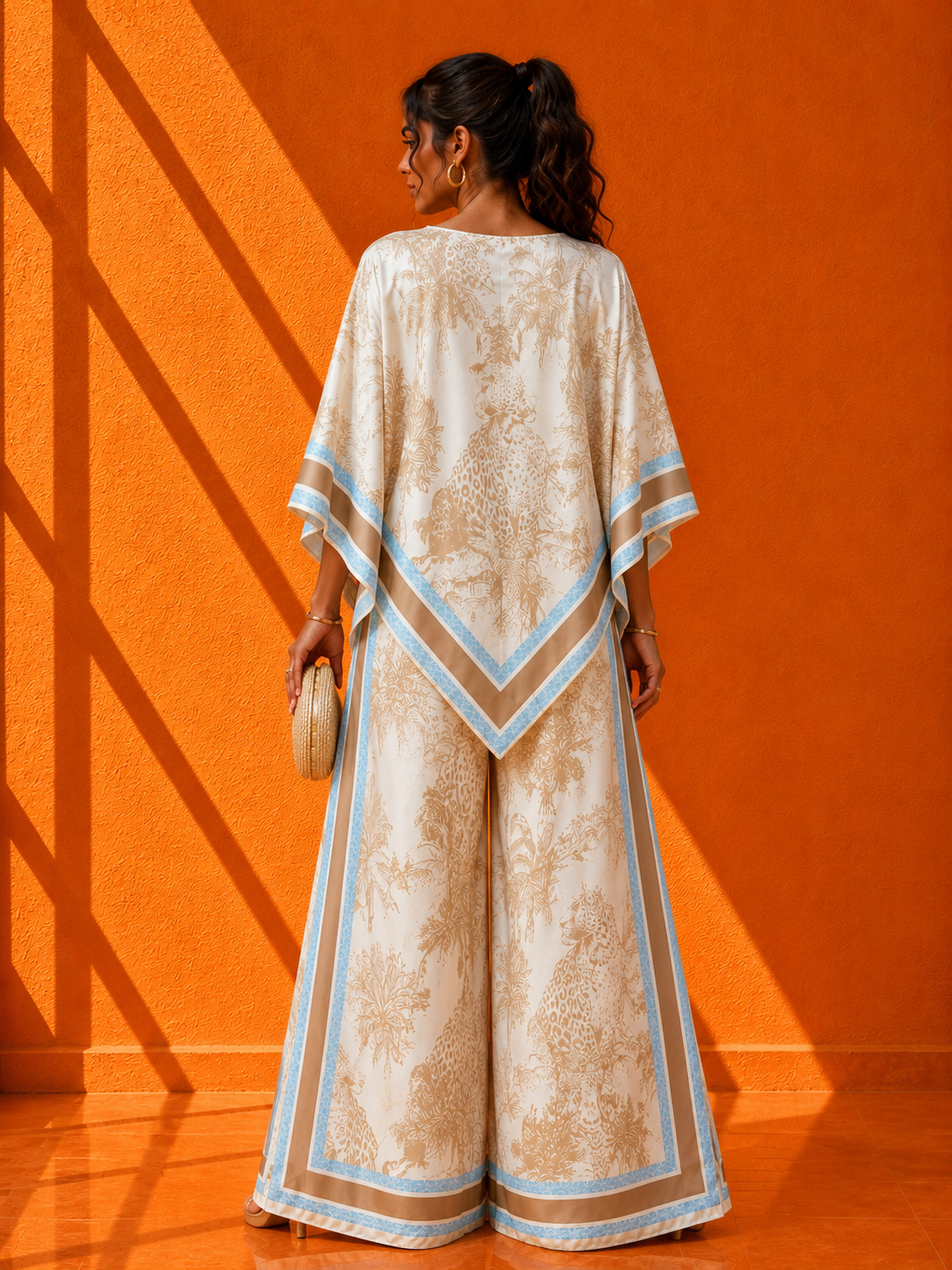 Conjunto Safari Chic Palazzo