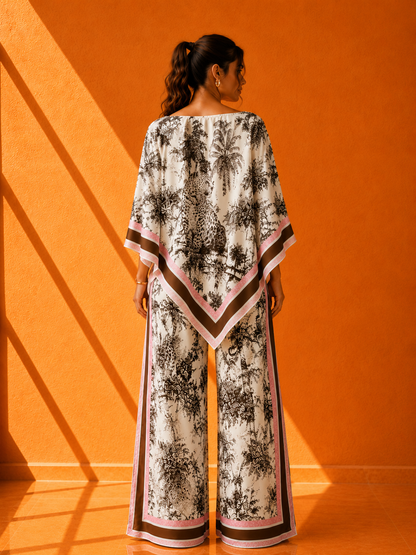 Conjunto Safari Chic Palazzo