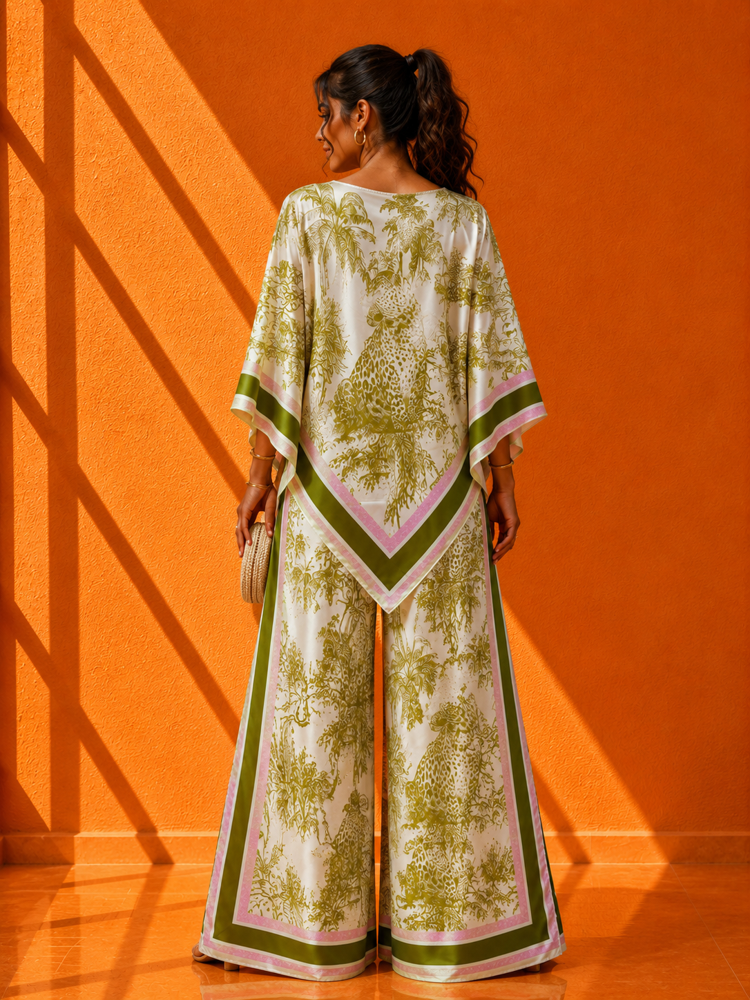 Conjunto Safari Chic Palazzo