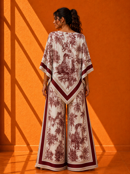 Conjunto Safari Chic Palazzo