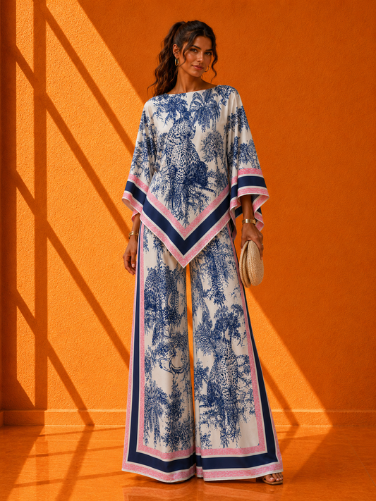 Conjunto Safari Chic Palazzo