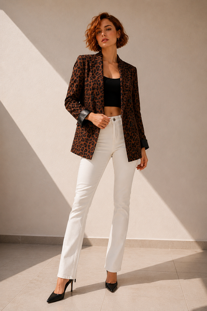 Blazer print animal