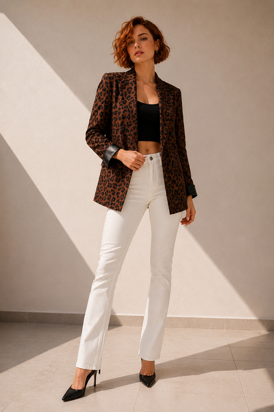 Blazer print animal