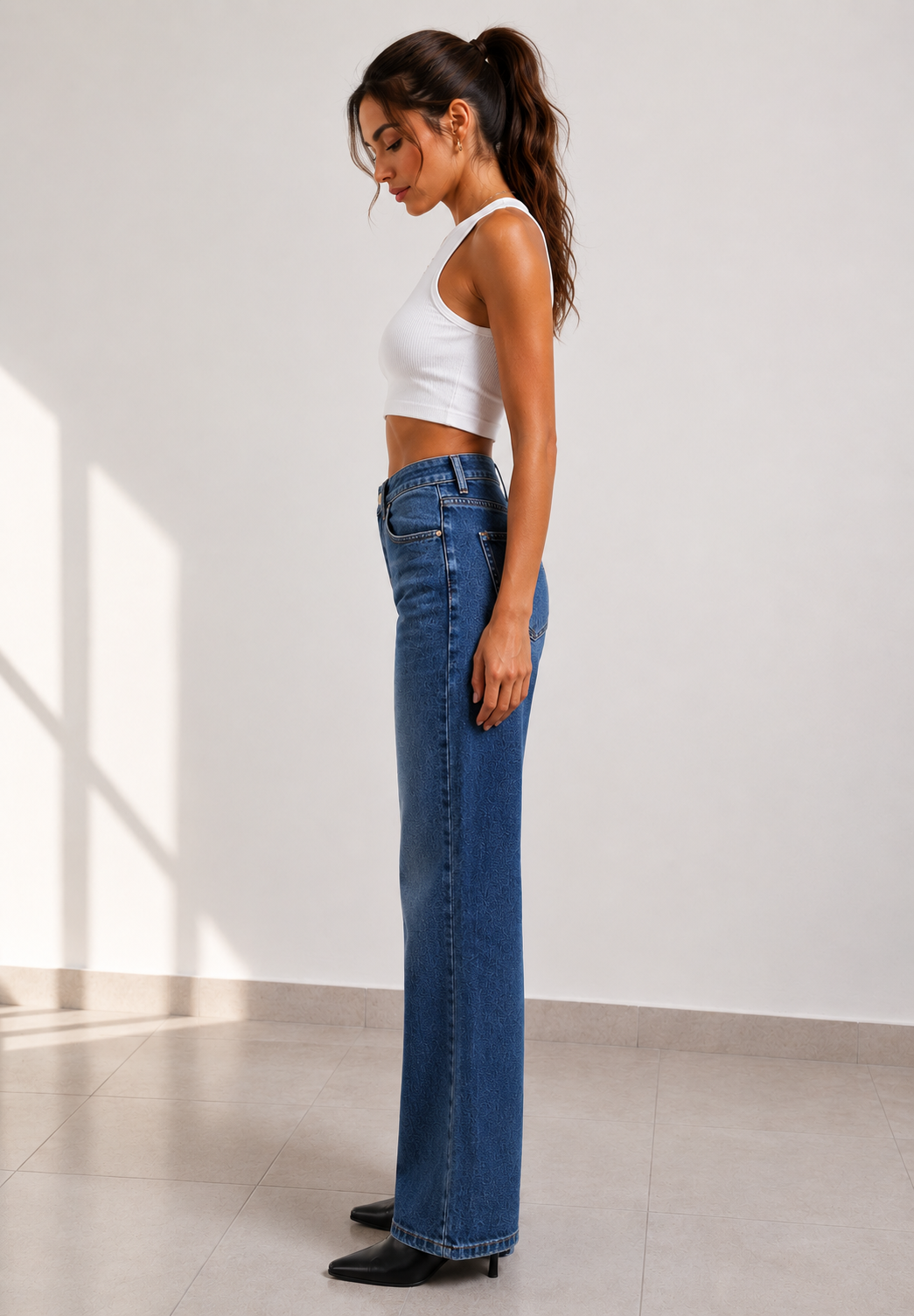 Jeans wide leg