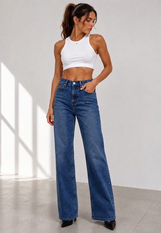 Jeans wide leg